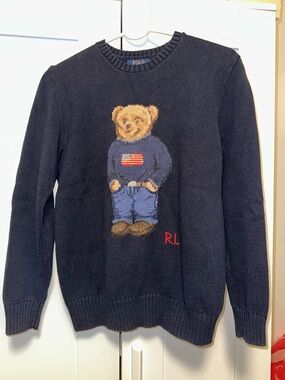 Ralph Lauren Dark Navy Knit Pullover